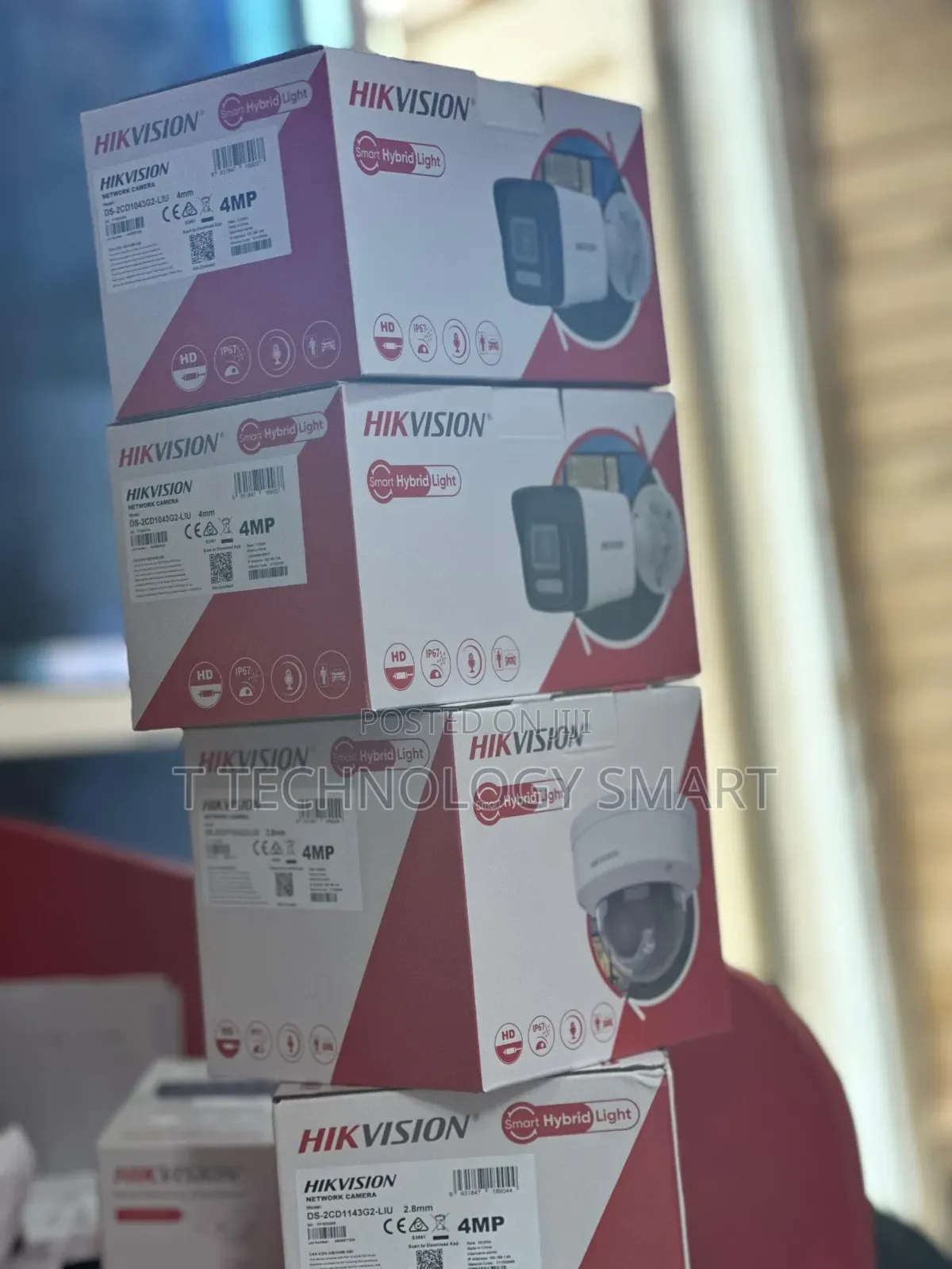 Hikvision 4mp Smart Hybrid Light Network Camera