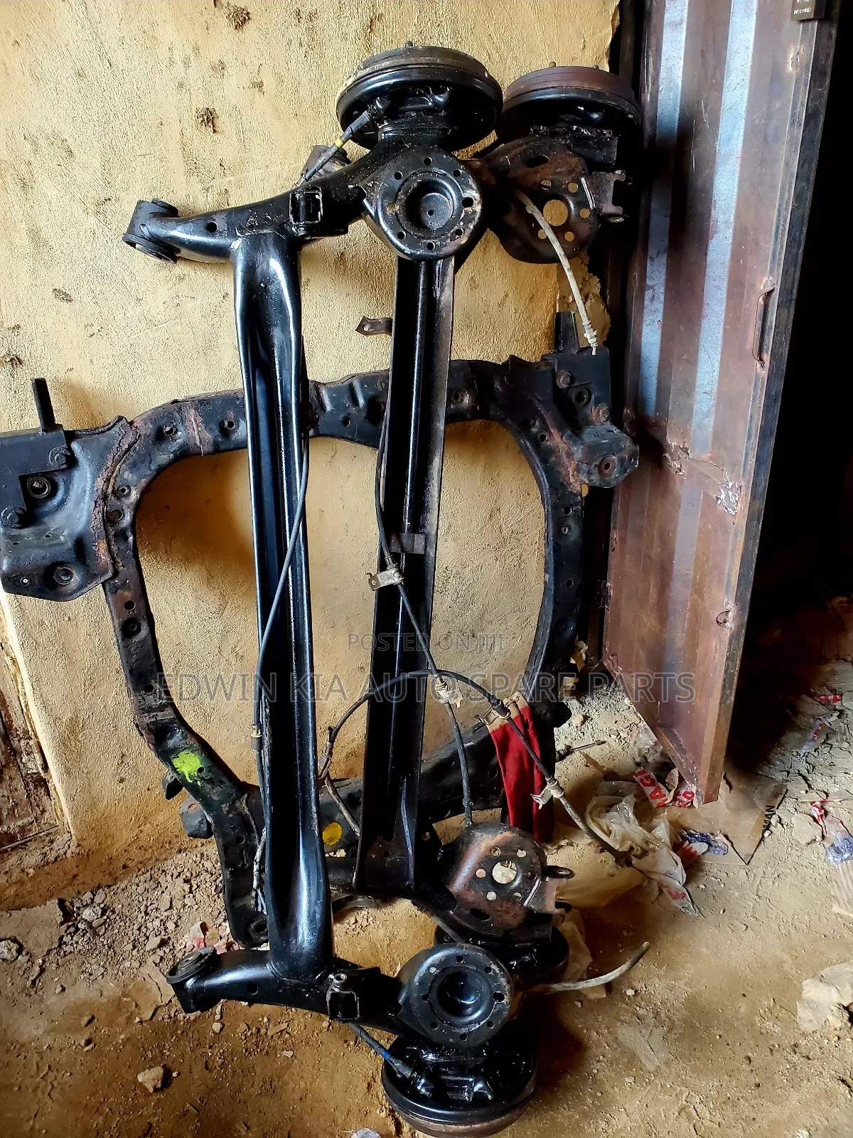 Complete Back Beam Kia Rio 0 6 and 2012