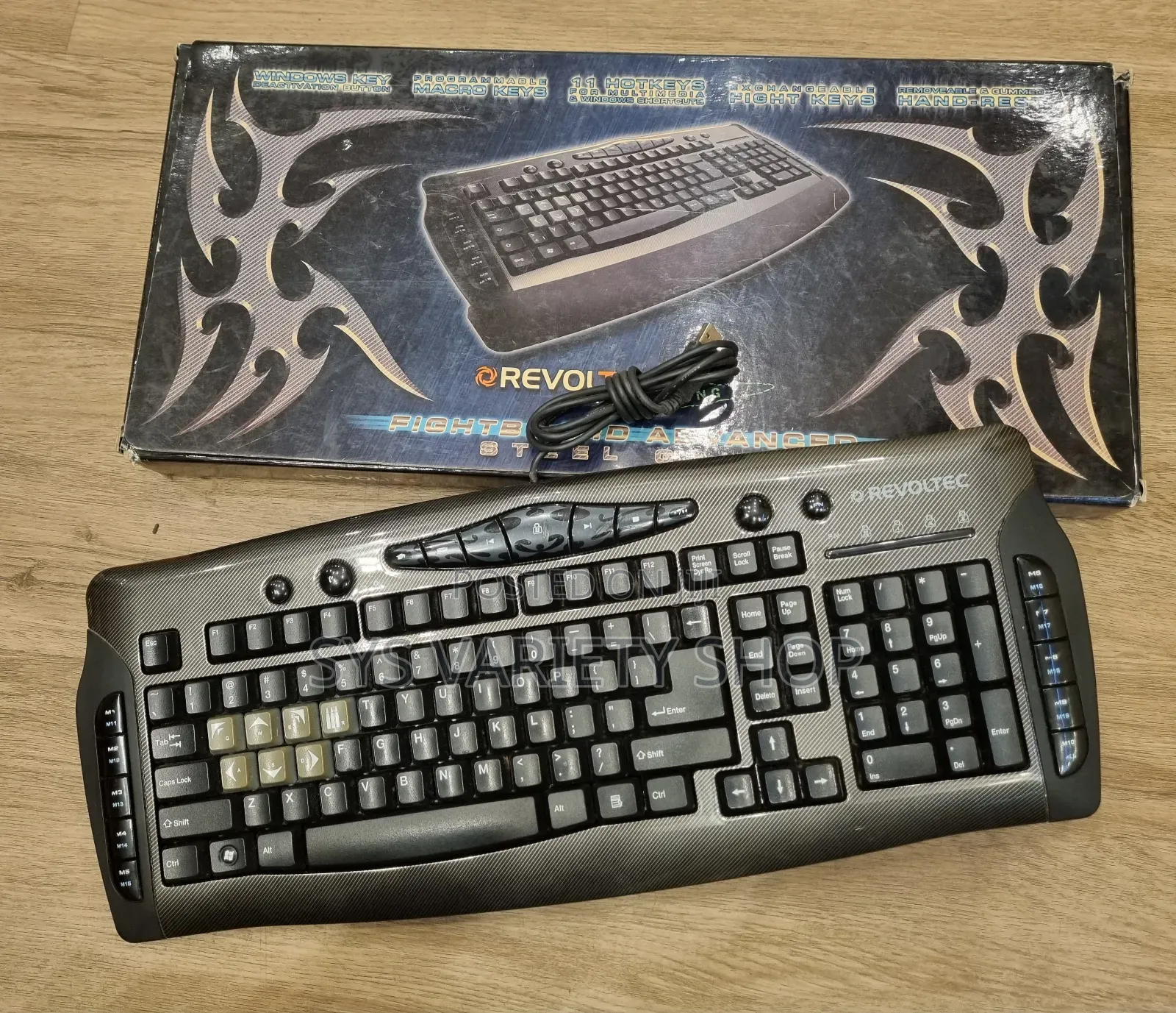Revoltec Figtboard Advanced Gaming Keyboard