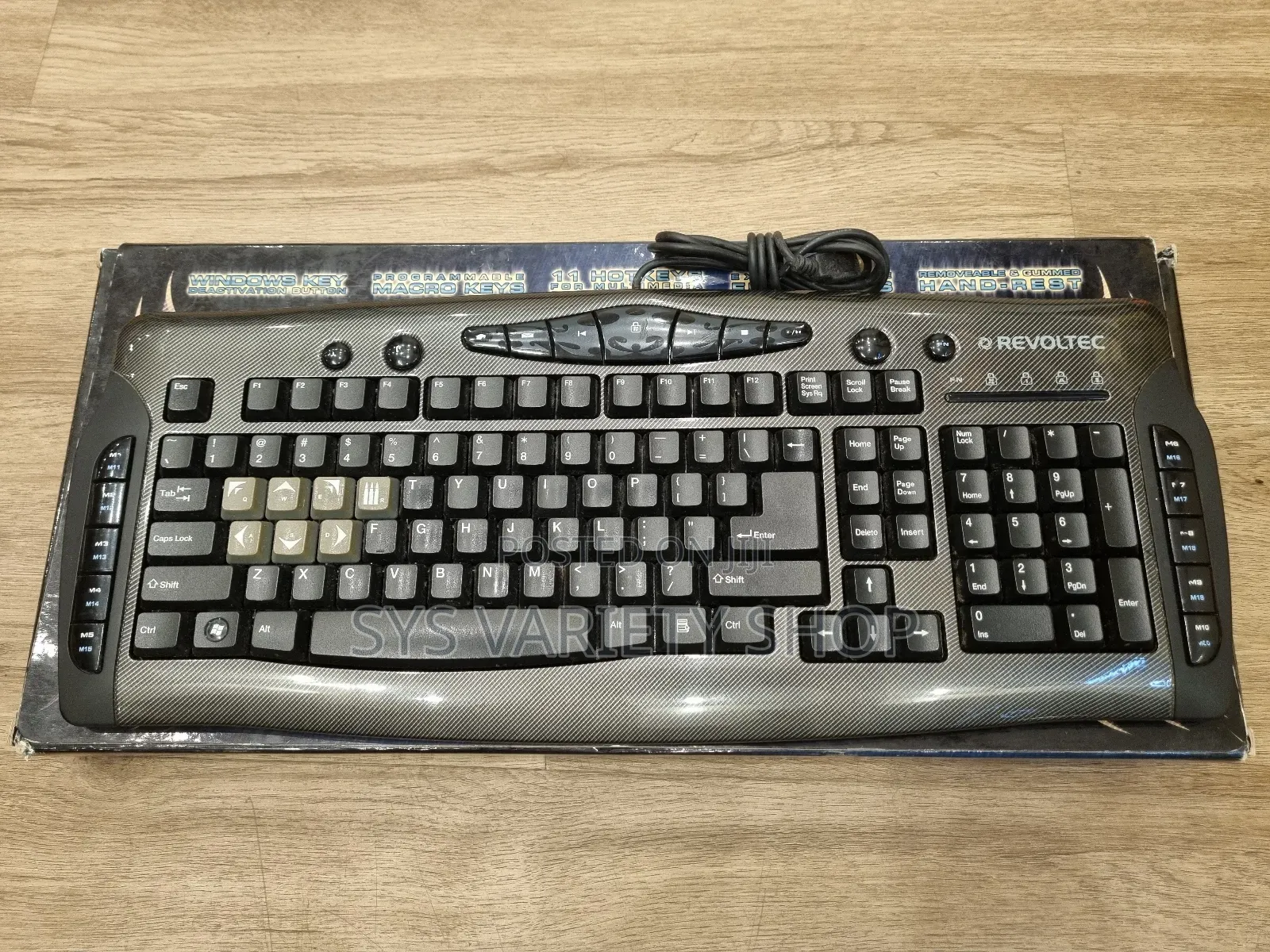 Revoltec Figtboard Advanced Gaming Keyboard