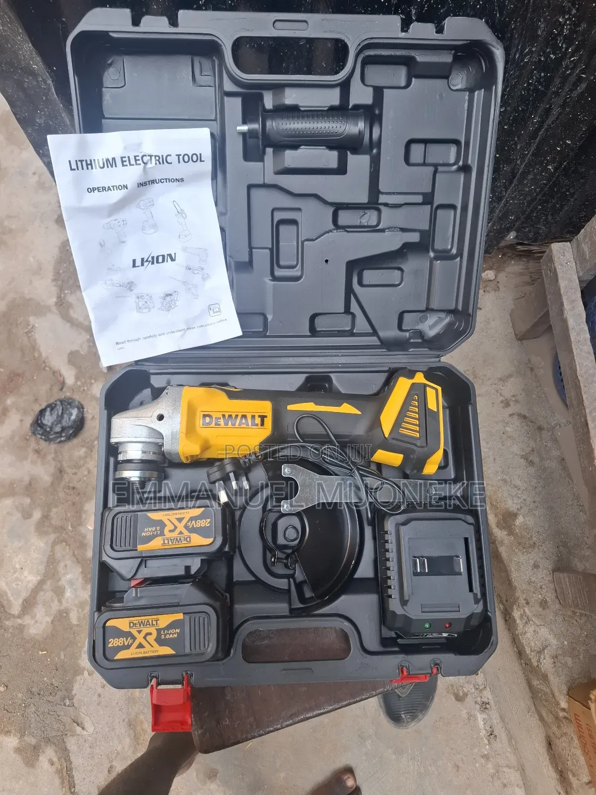 Battery Dewalt Small Angle Grinder Dewalt Cordless Angle Grinder Kit.