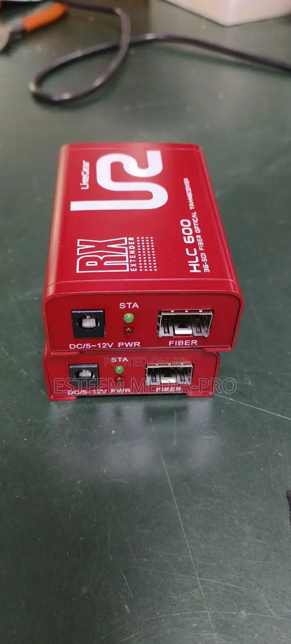Livegear Hlc600 3g Sdi Over Fibre 20km