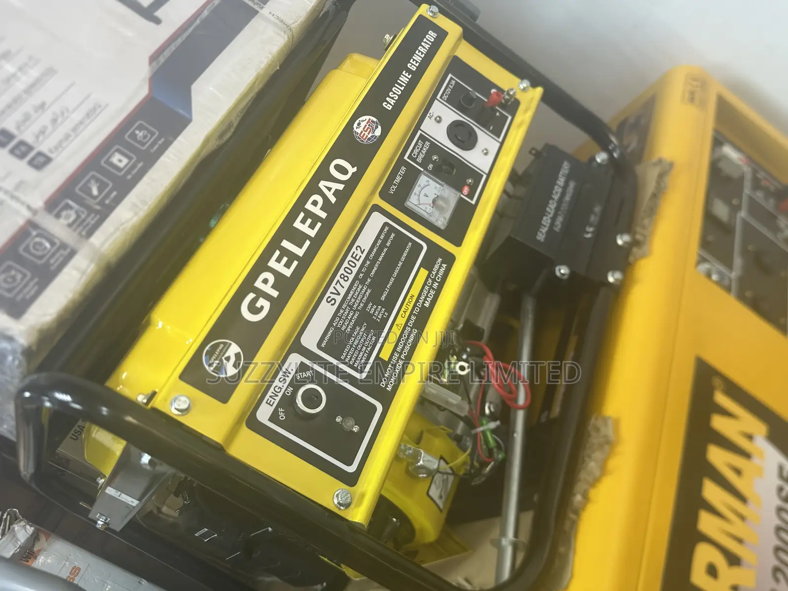 Elepaq 5kva Generator Sv7800e2