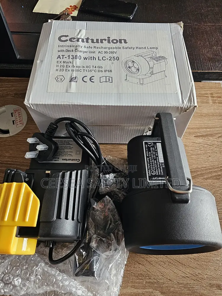At-1380 Atex Intrinsically Safe Rechargeable Safety Hand Lamp