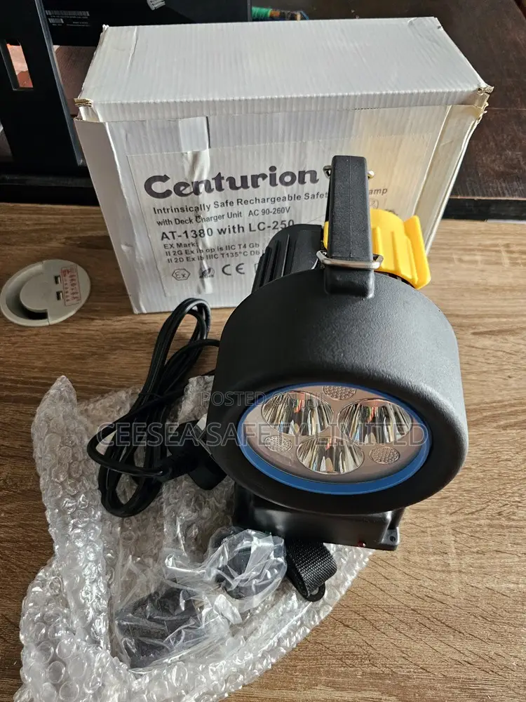 At-1380 Atex Intrinsically Safe Rechargeable Safety Hand Lamp