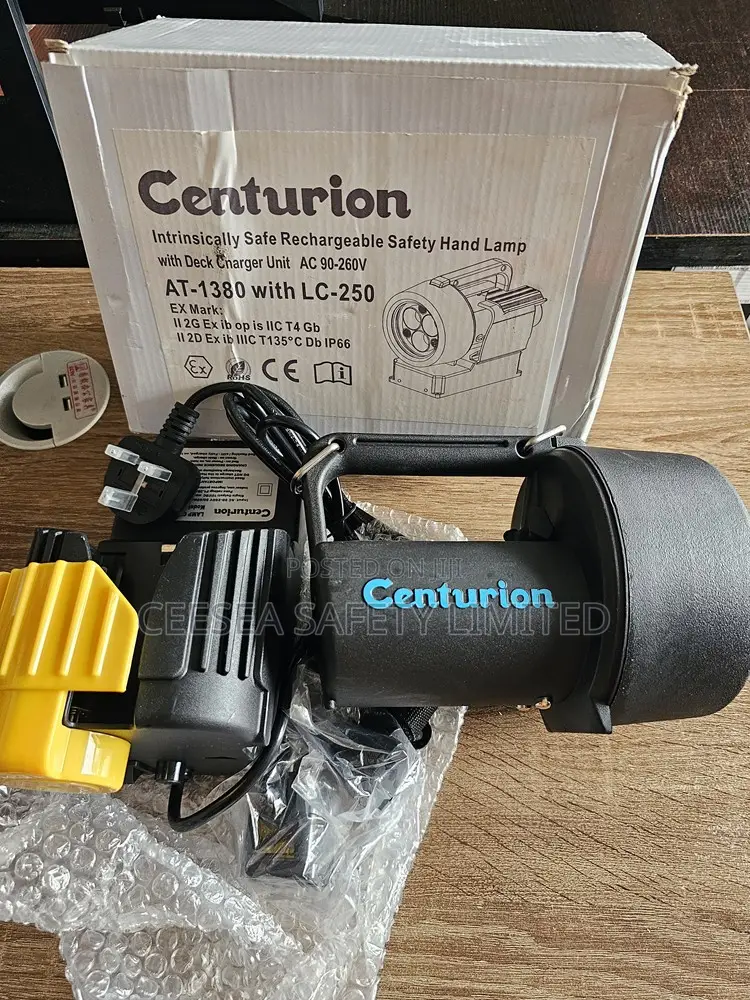 At-1380 Atex Intrinsically Safe Rechargeable Safety Hand Lamp