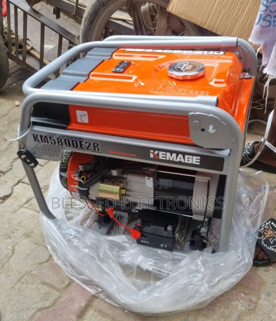 Kemage 5.5kva 100% Copper Wire Generator Low Noise Original