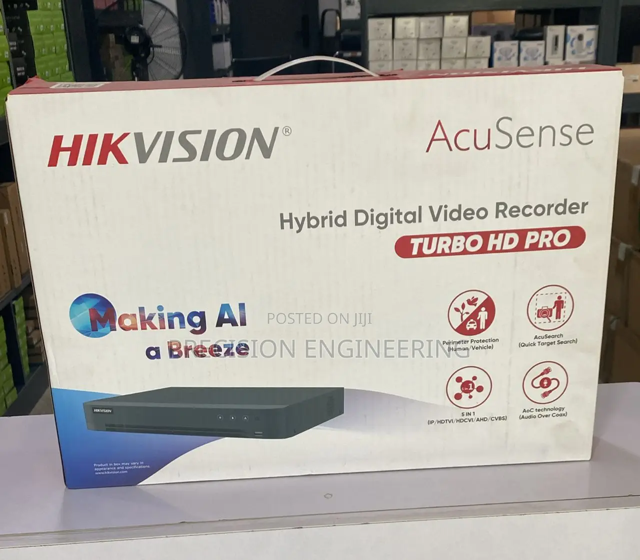 Hikvision Ids-7204hqhi-m1/Xt
4-ch 1080p 1u H.265 Acusense Dvr