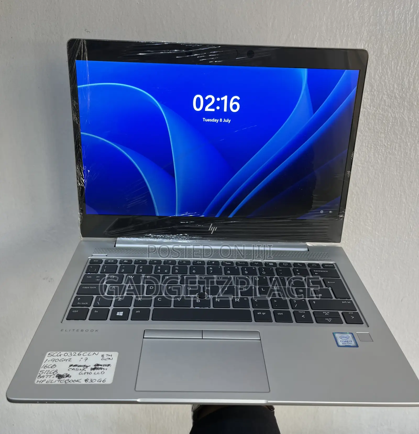 Laptop HP EliteBook 840 G6 16GB Intel Core I7 SSD 512GB