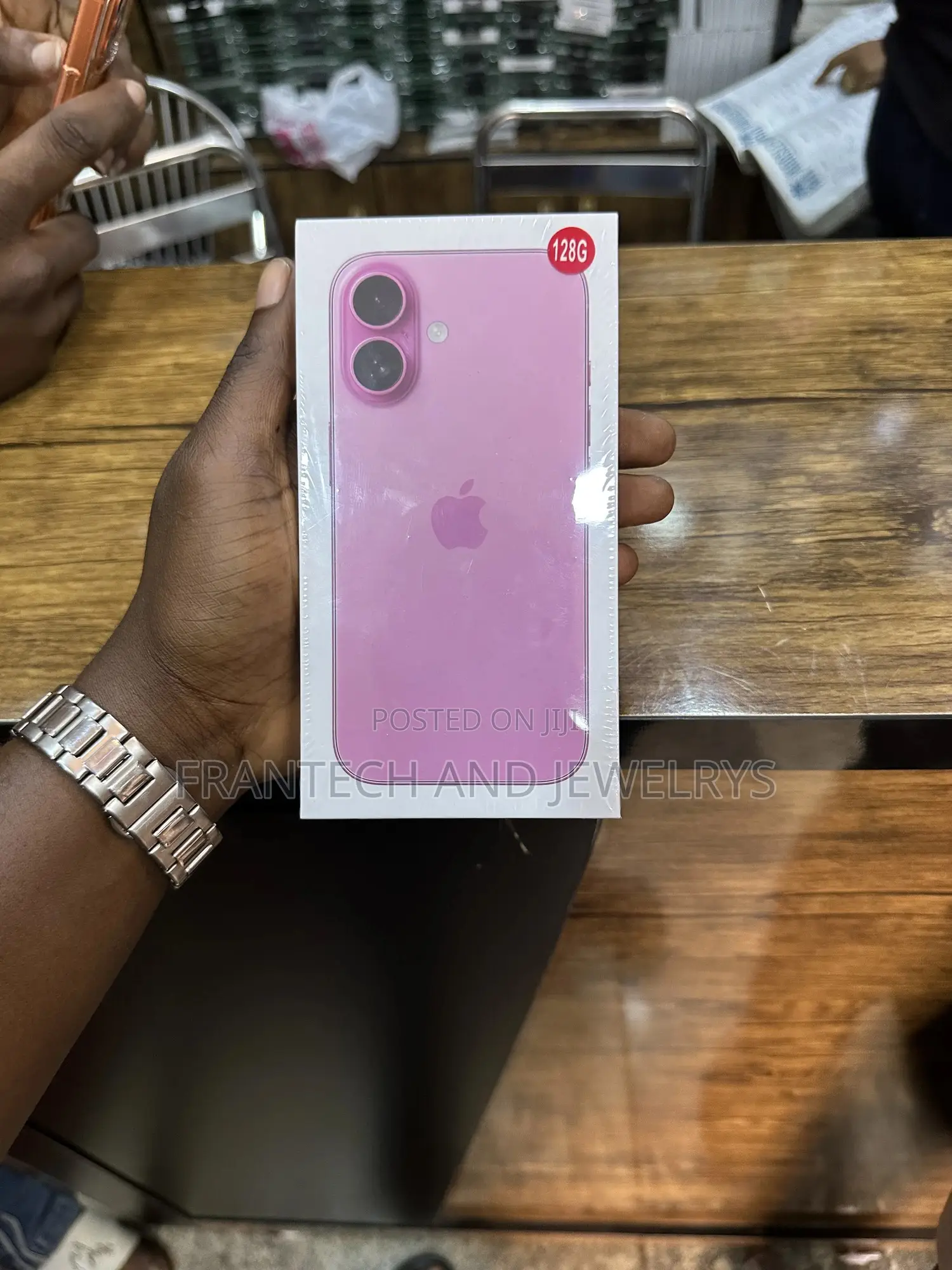New Apple iPhone 16 128 GB Pink