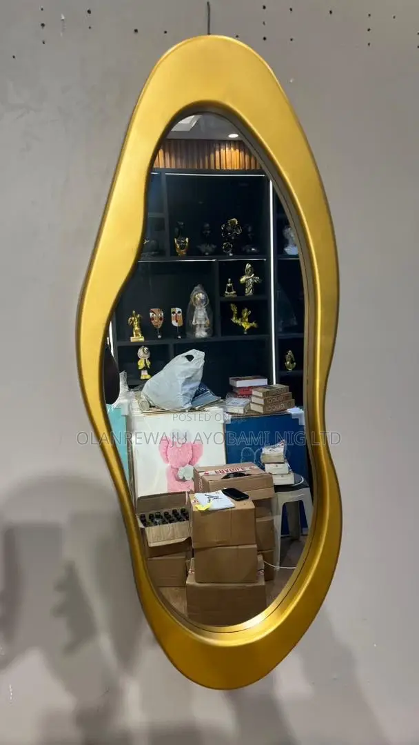 Gold Framed Wall Mirror