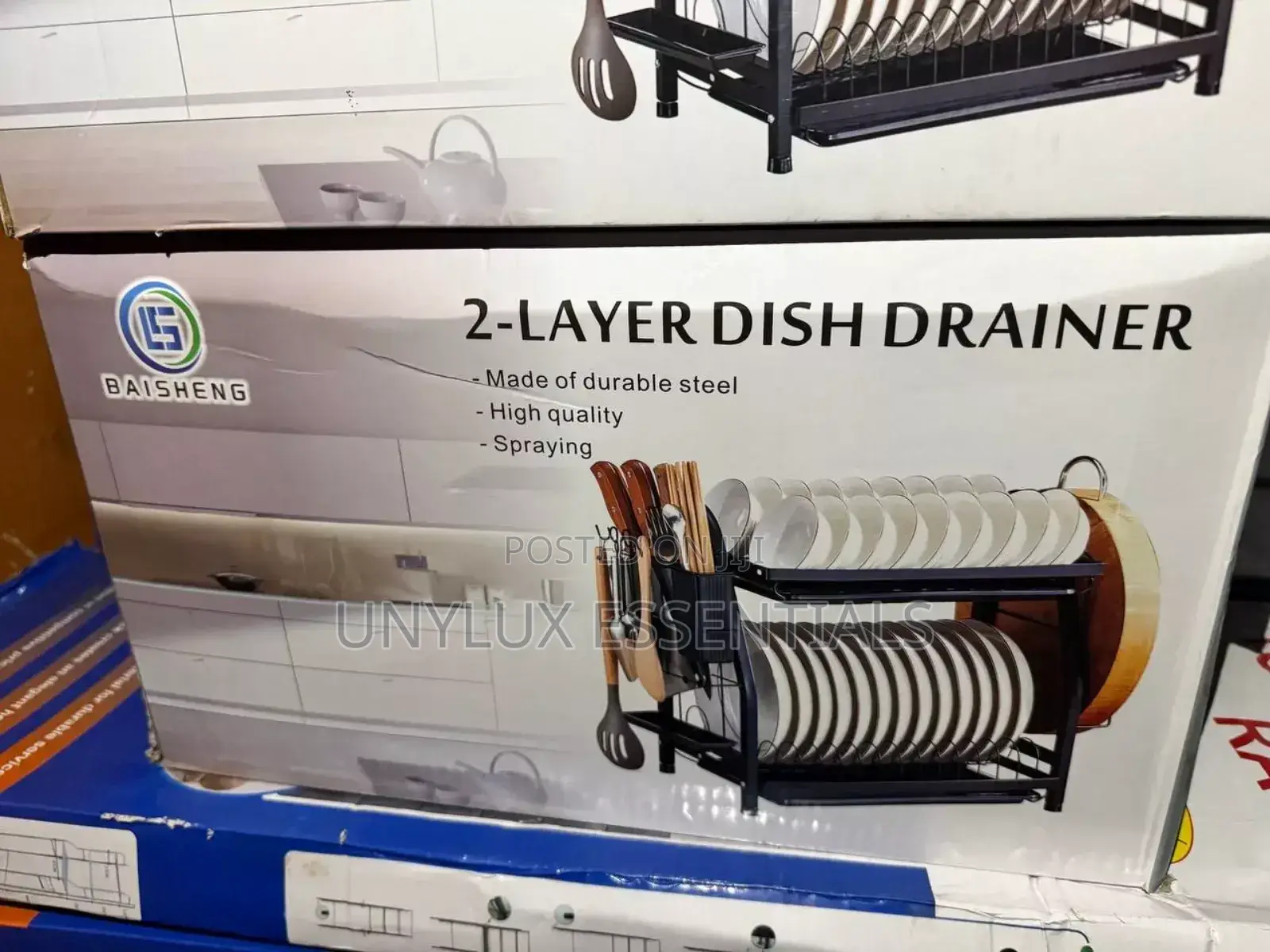 2-Layer Baisheng Dish Drainer Rack