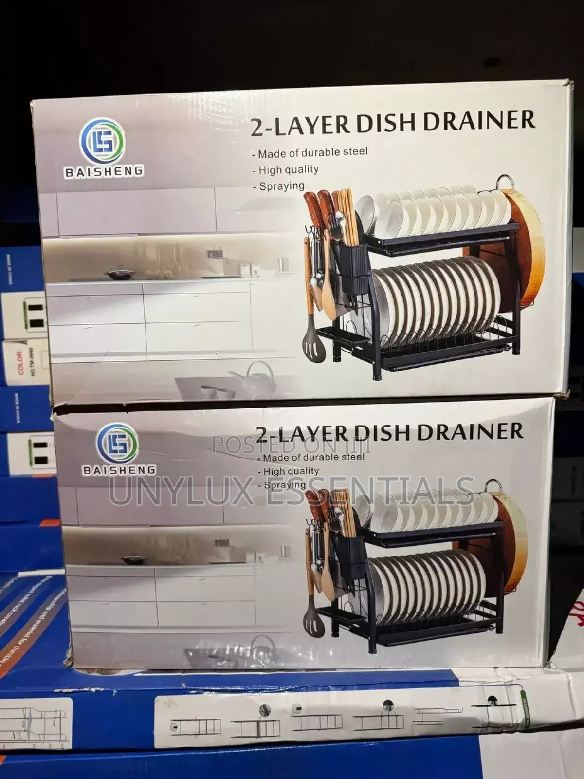 2-Layer Baisheng Dish Drainer Rack
