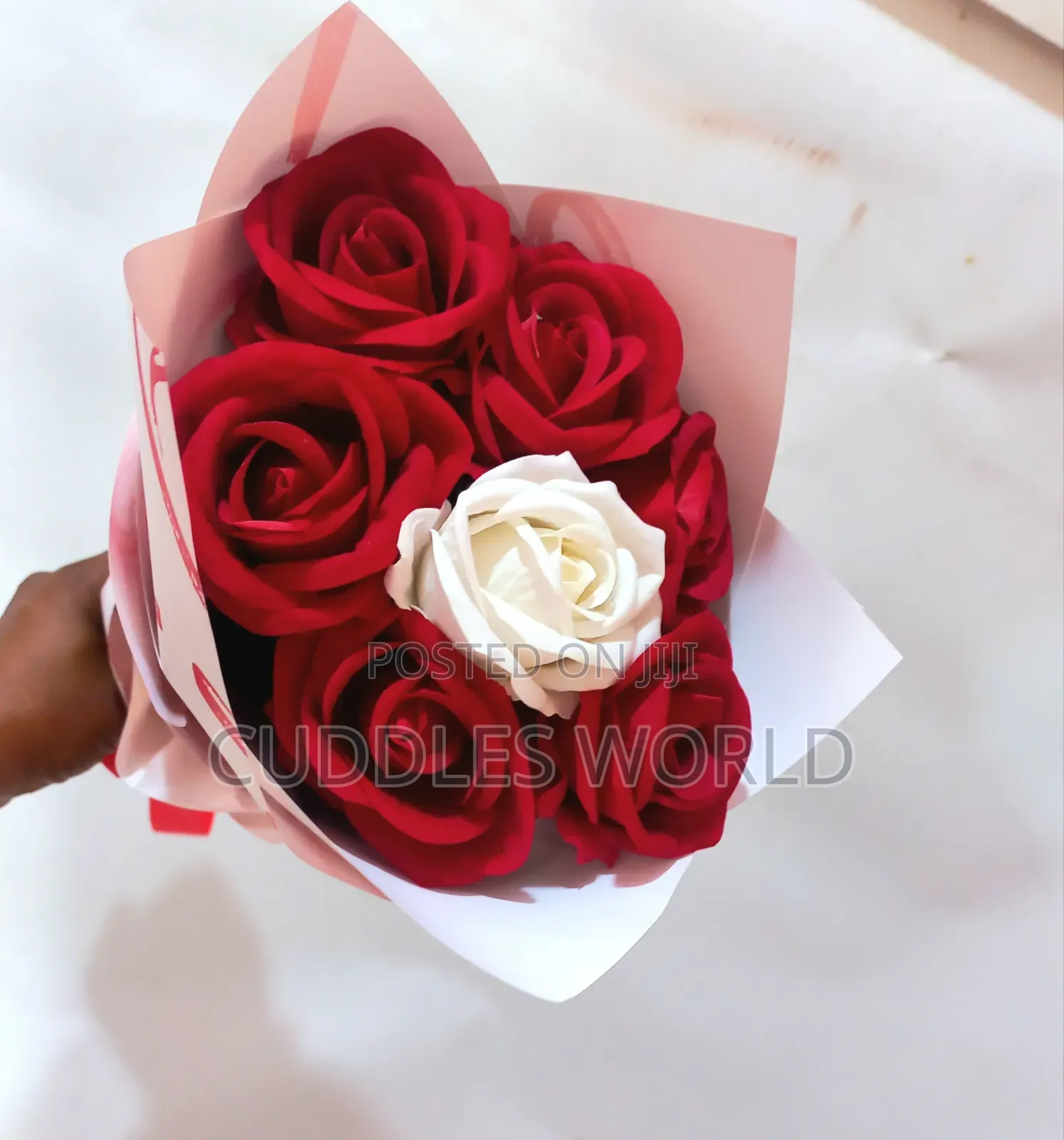 Valentine Themed Flower Bouquets