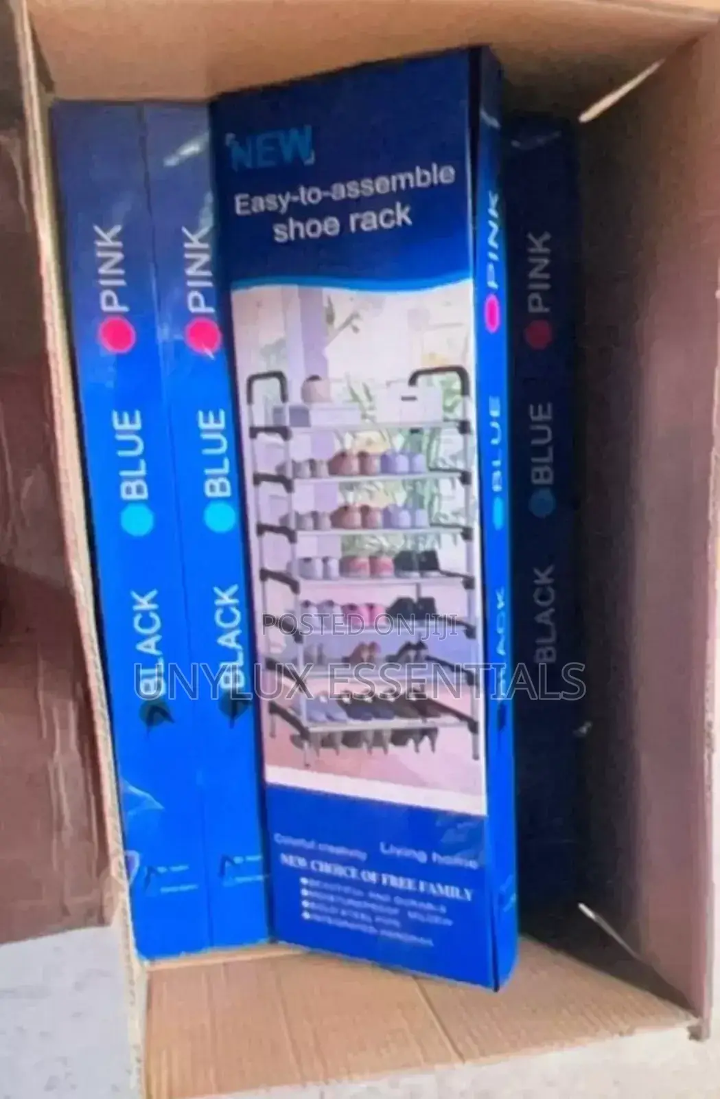 7 Layer Stainless Steel Shoe Rack