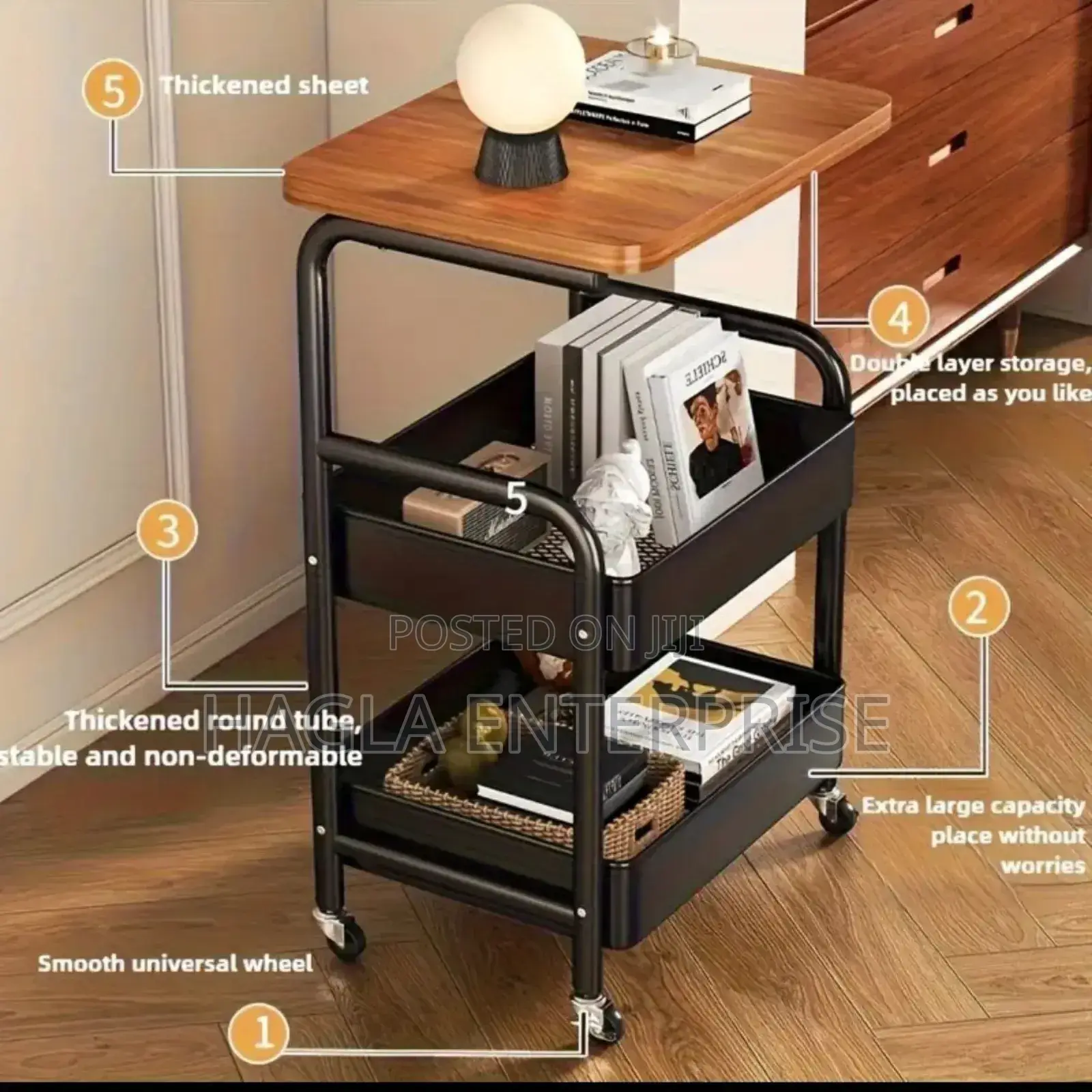 2layers With Wooden Table