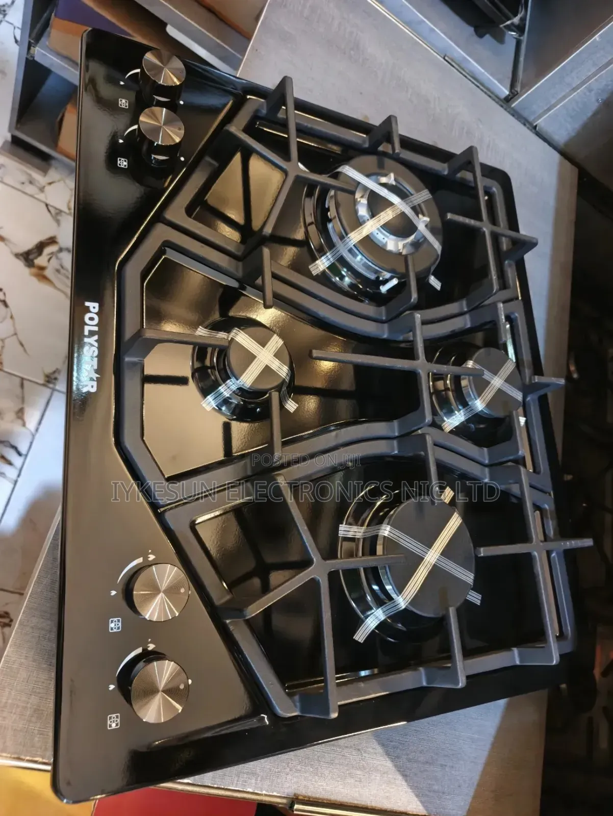 Original Quality Polystar Built-in Luxury 4 Burners Gas Cooker Hob Etc