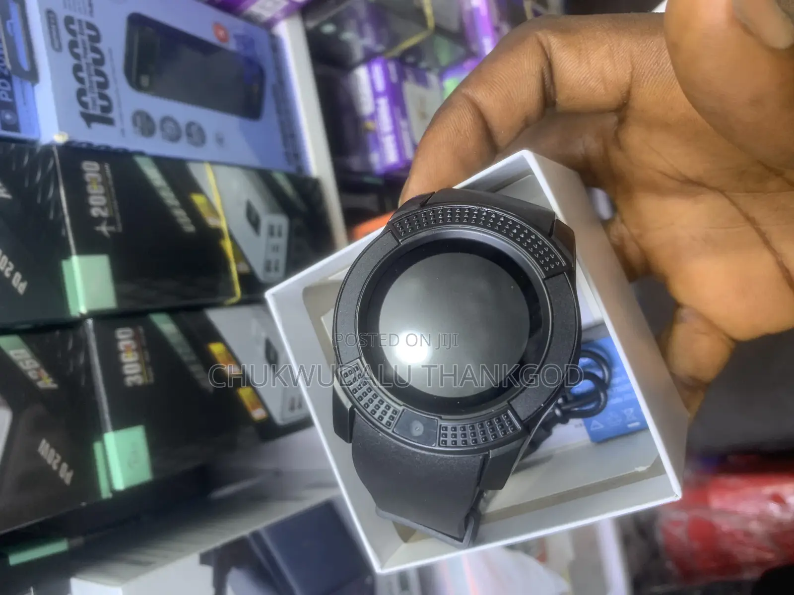 V8 Smartwatch With Sim and Memory Card Slot