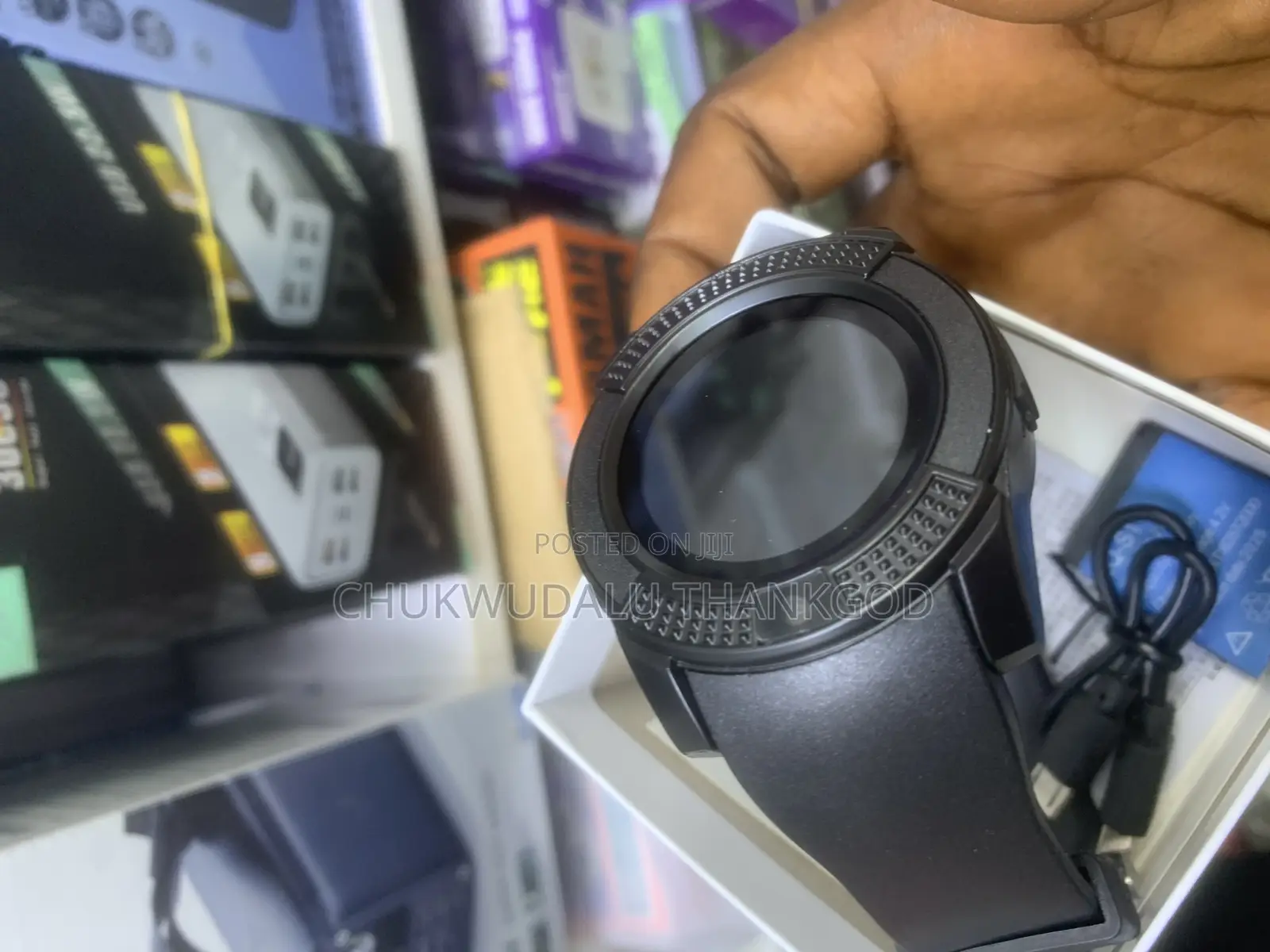 V8 Smartwatch With Sim and Memory Card Slot