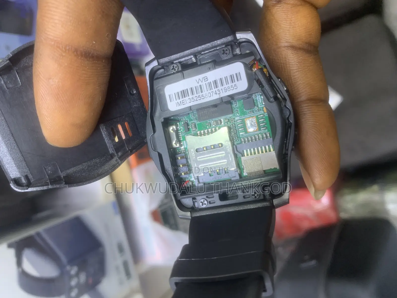 V8 Smartwatch With Sim and Memory Card Slot