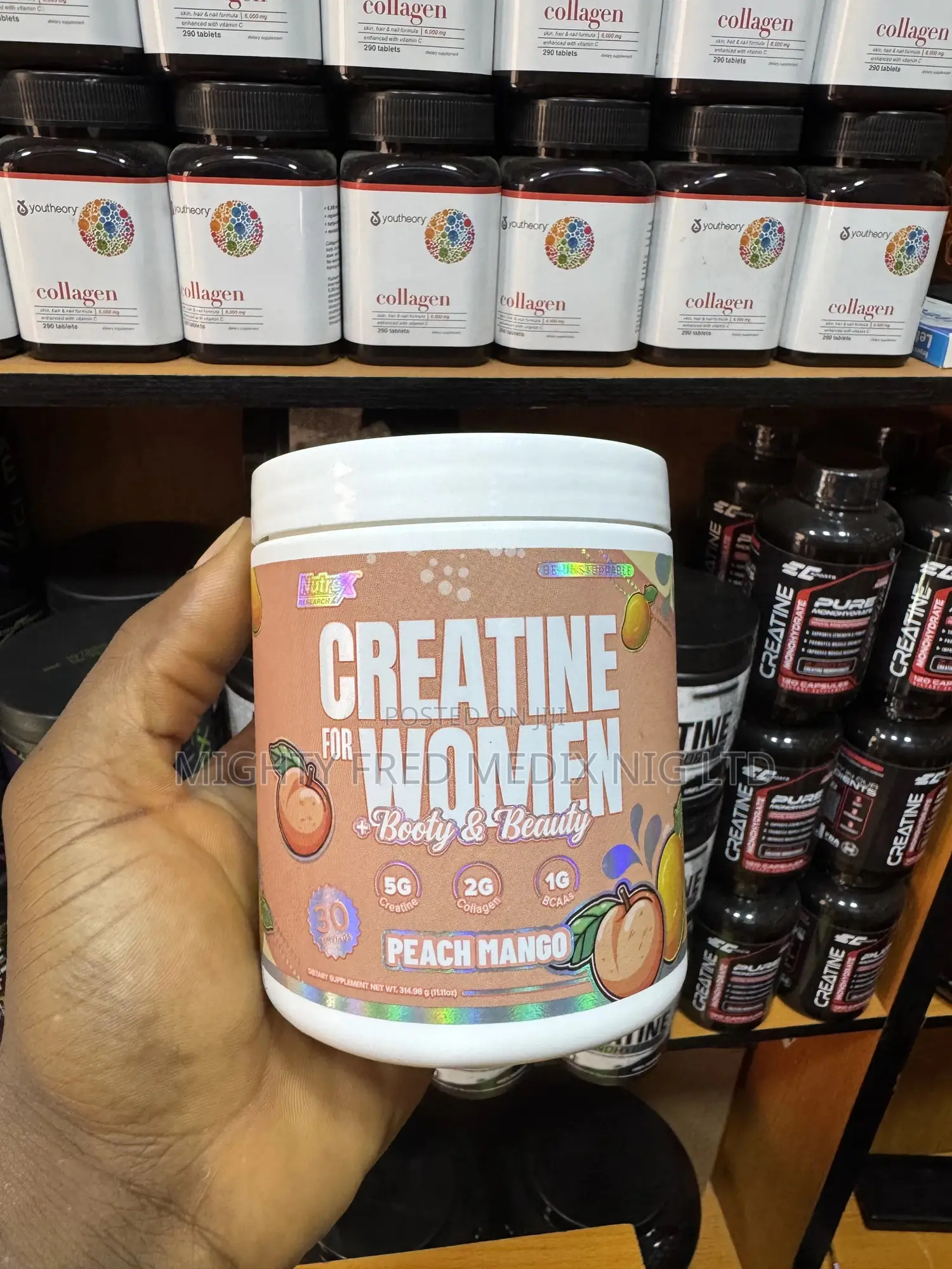 Nutrex Creatine For Women Booty An Beauty