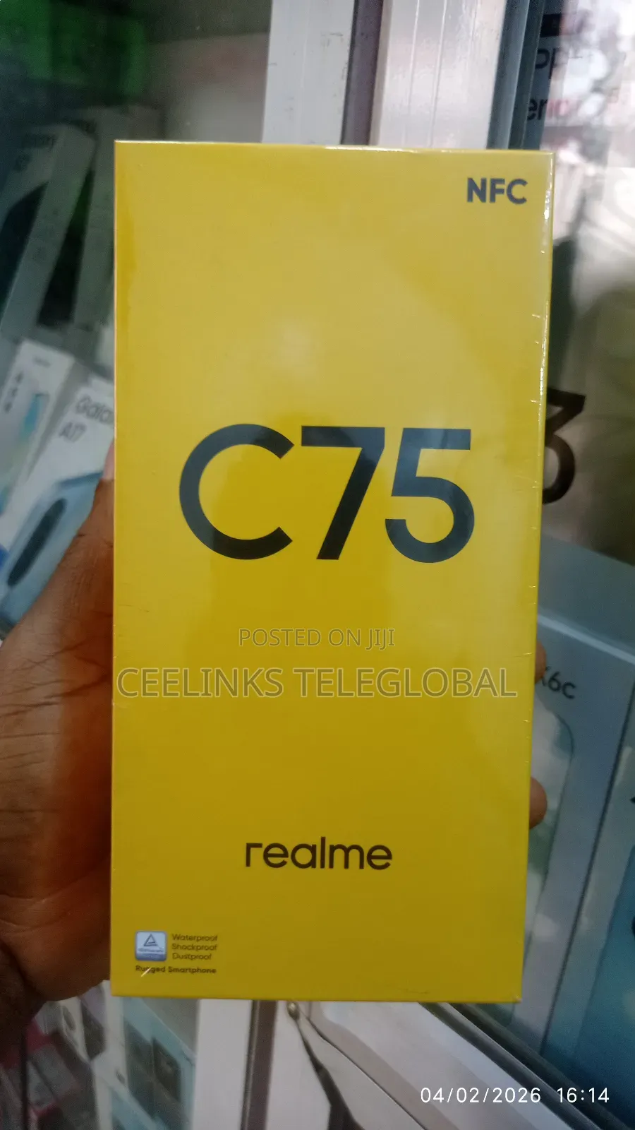New Realme C75 256 GB Green