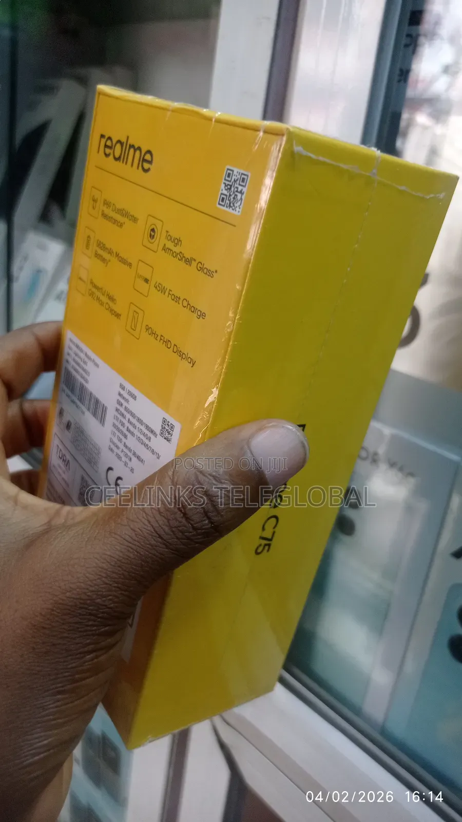 New Realme C75 256 GB Green