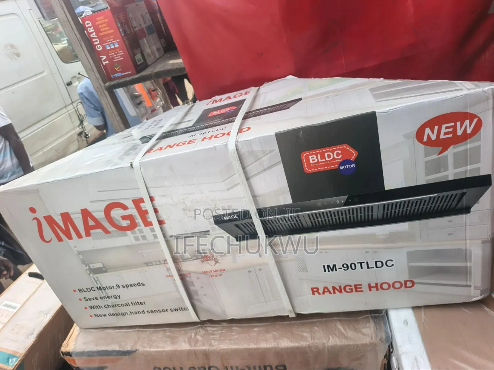 Original Image 9 Speed Automatic Digital Inverter Heat Extractor 90cm