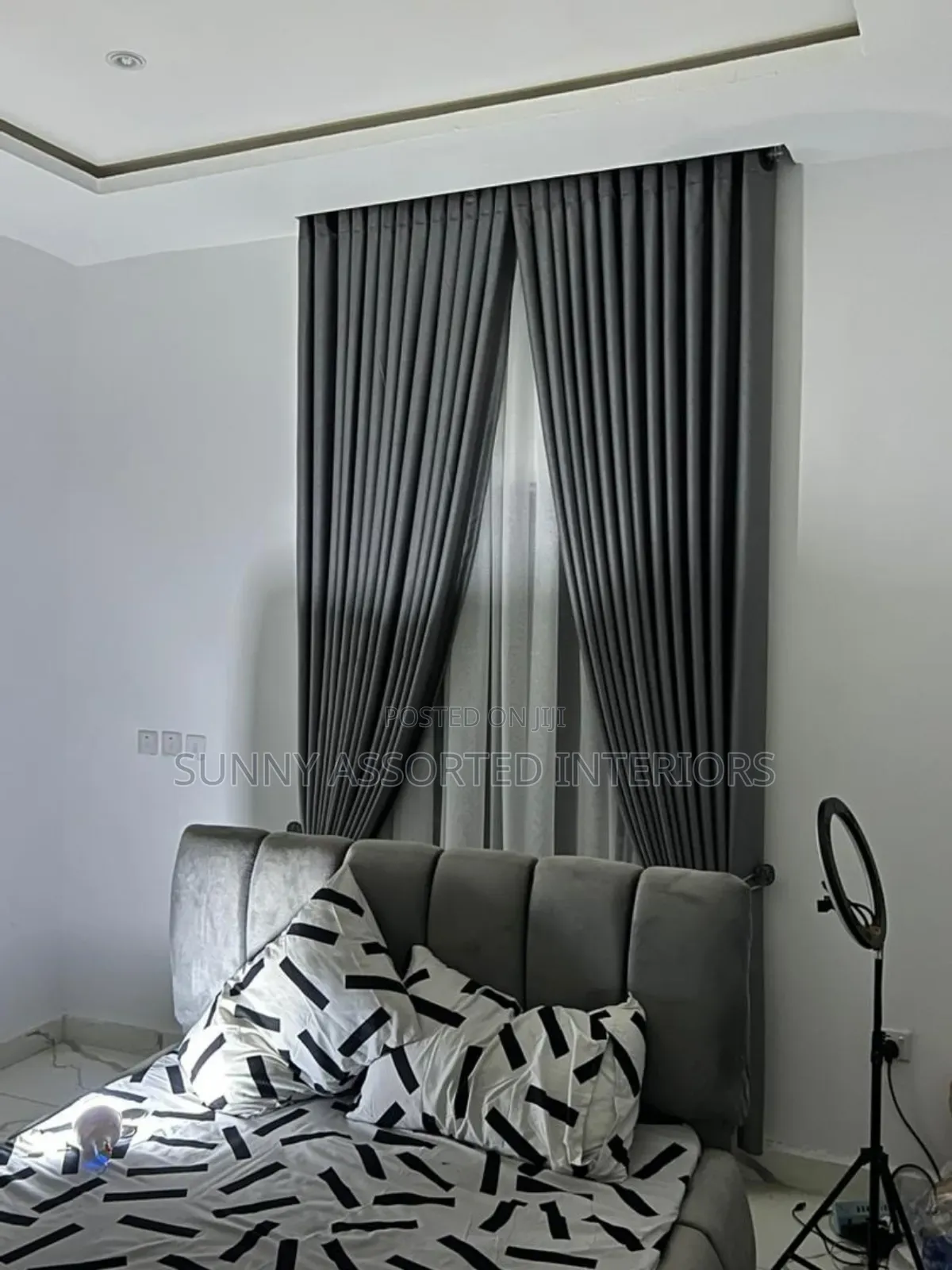 Turkish Curtain Dark Ash Colour,2