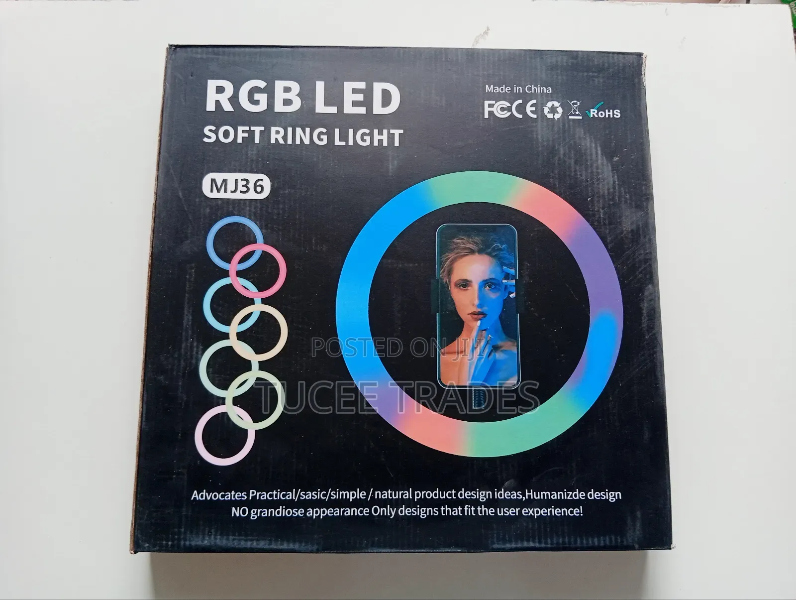 14 Inches RGB Ringlight + Stand