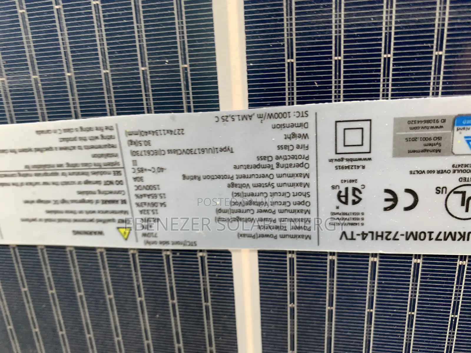 710w Jinko Solar Panels Bifacial