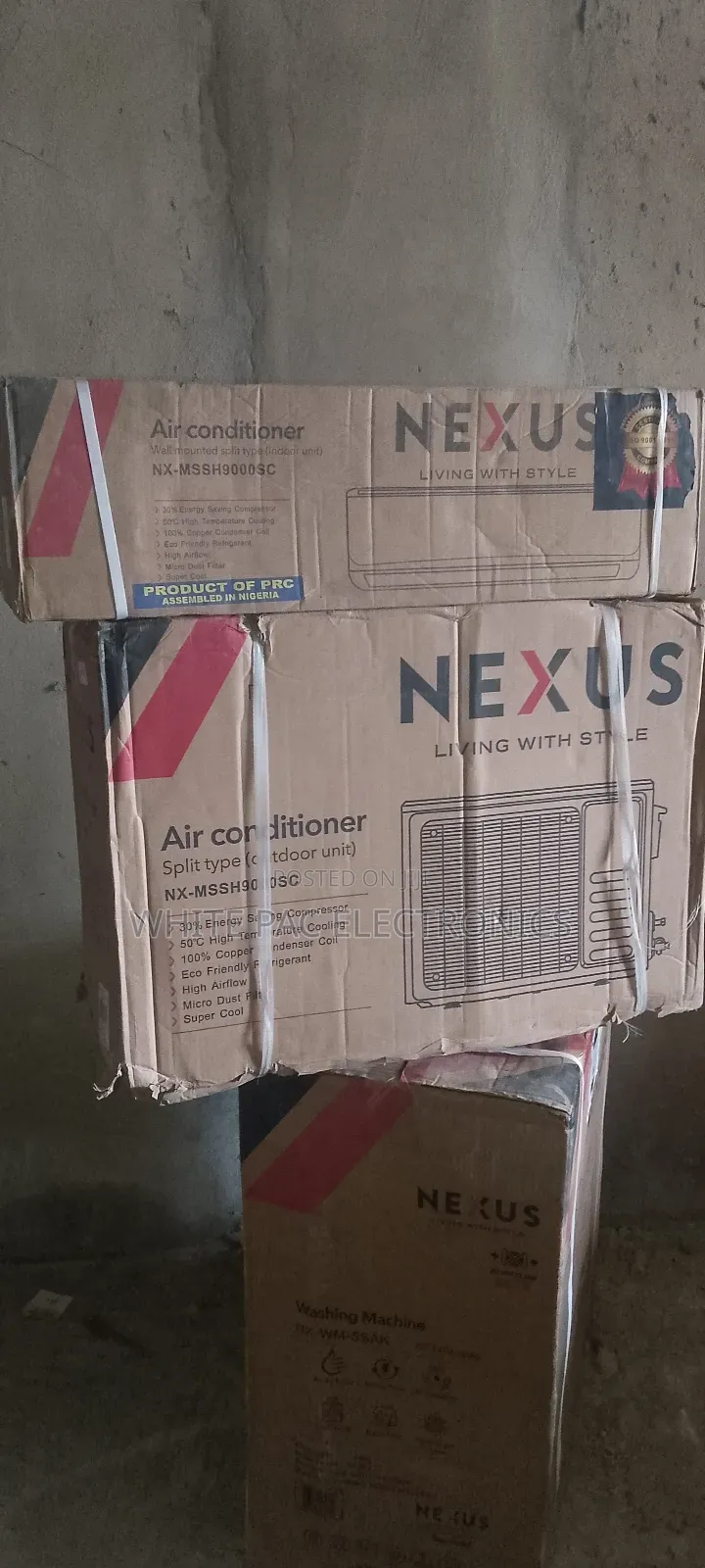 Nexus Air Conditional 1hp Spilt Unit R410g Fast Cooling Copper > 2 Yrs