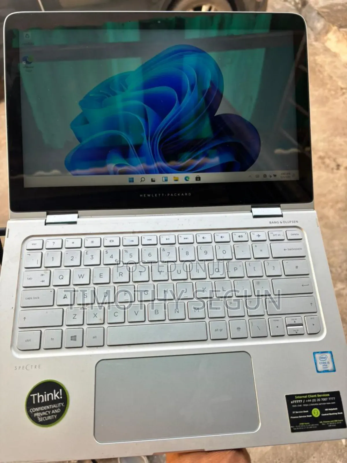 Laptop HP Spectre Xt Pro 8GB Intel Core i5 SSD 256GB
