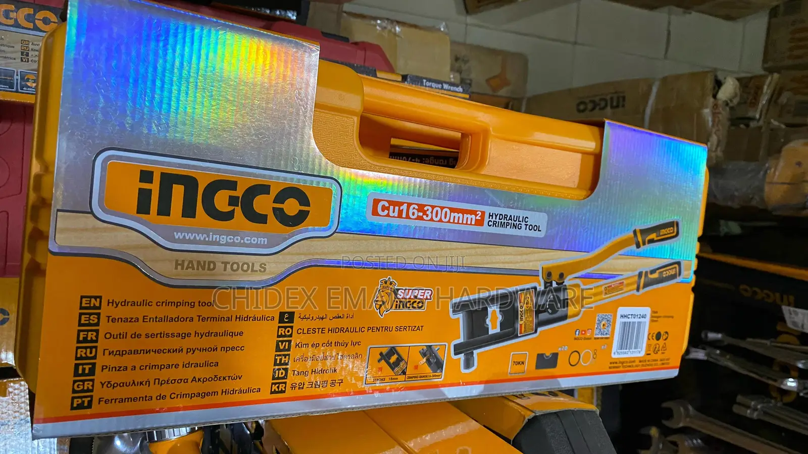 Ingco Hydraulic Crimping Tool