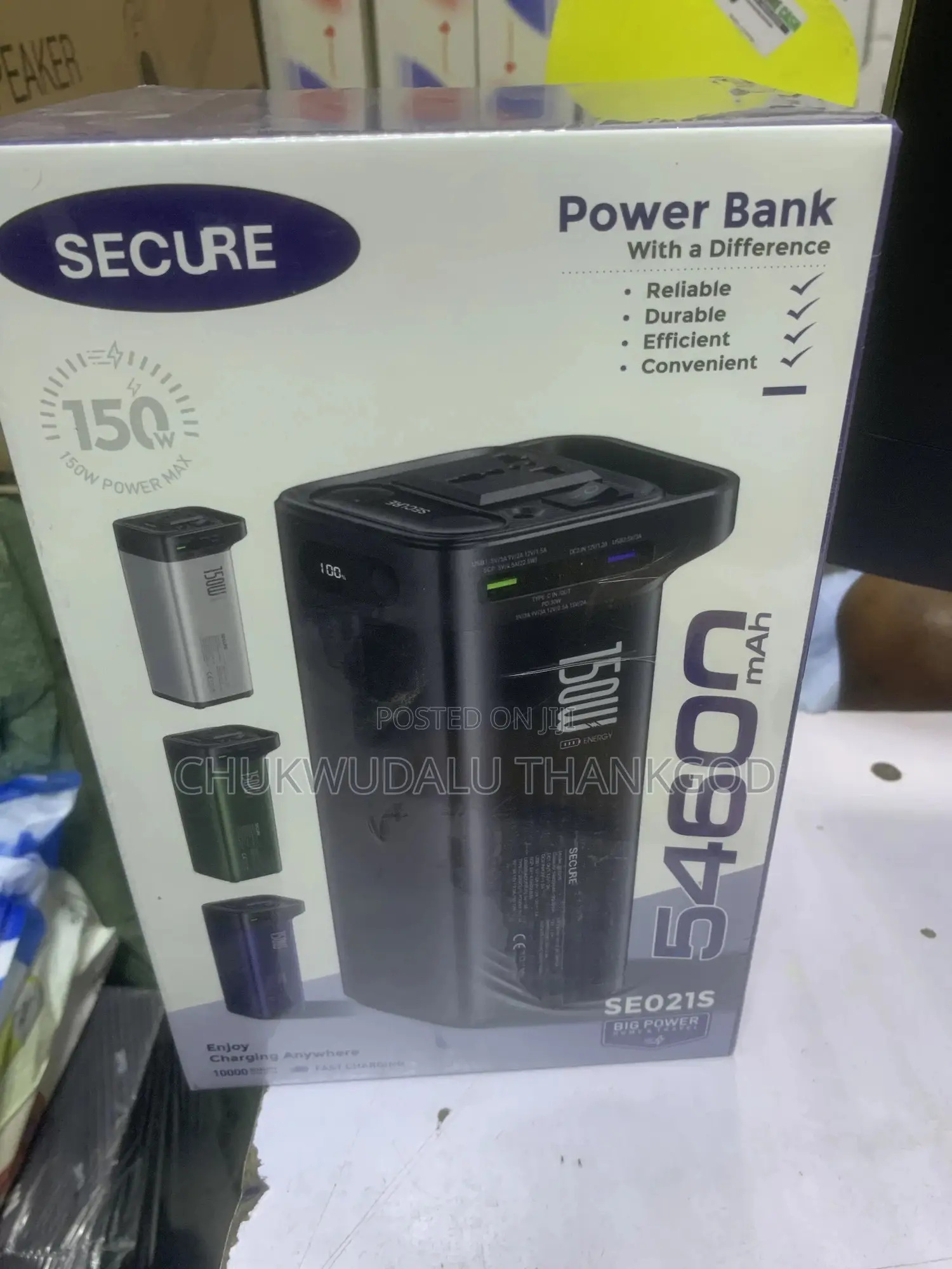 Secure Portable Power Station