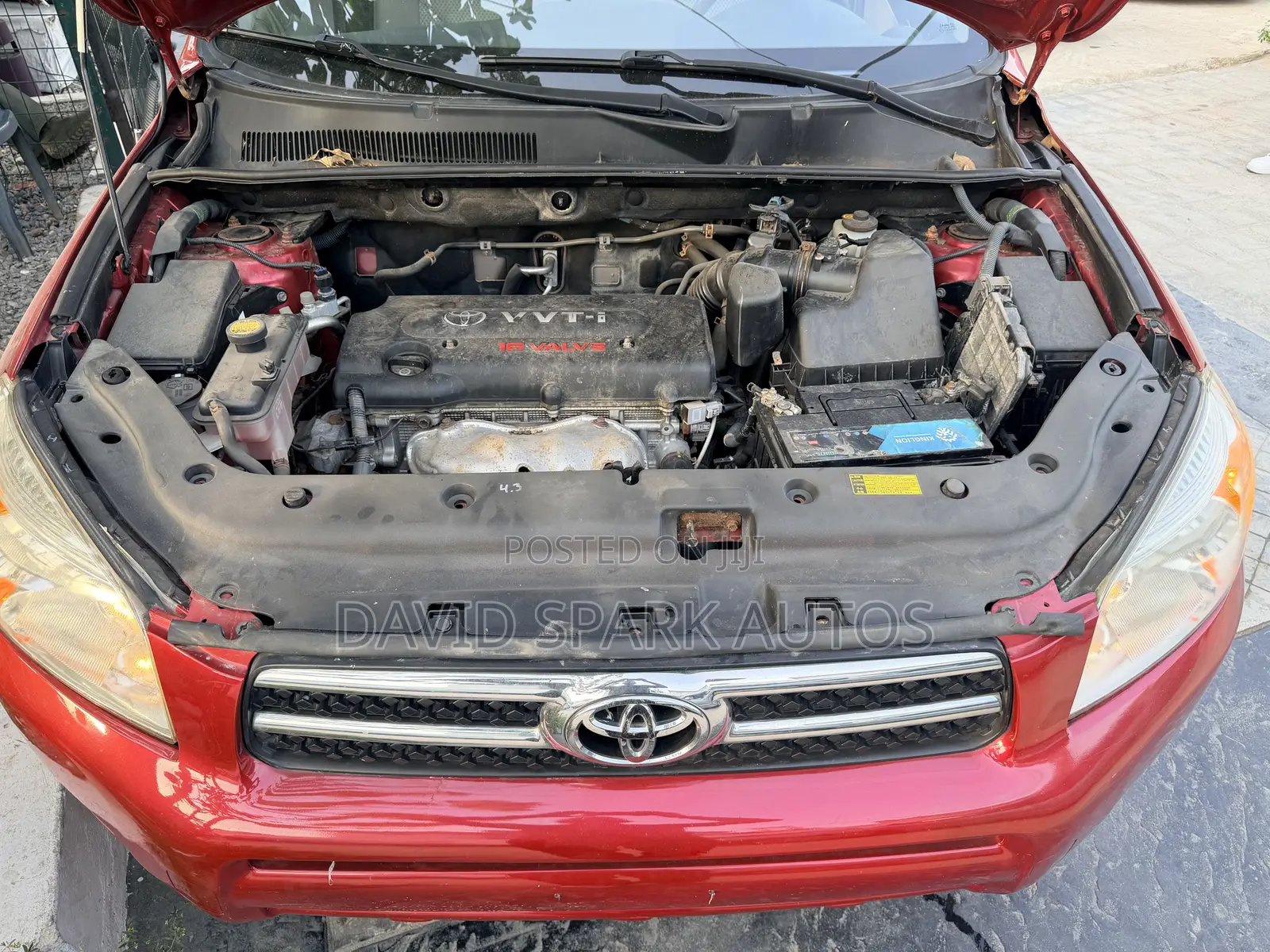 Toyota RAV4 2007 Red