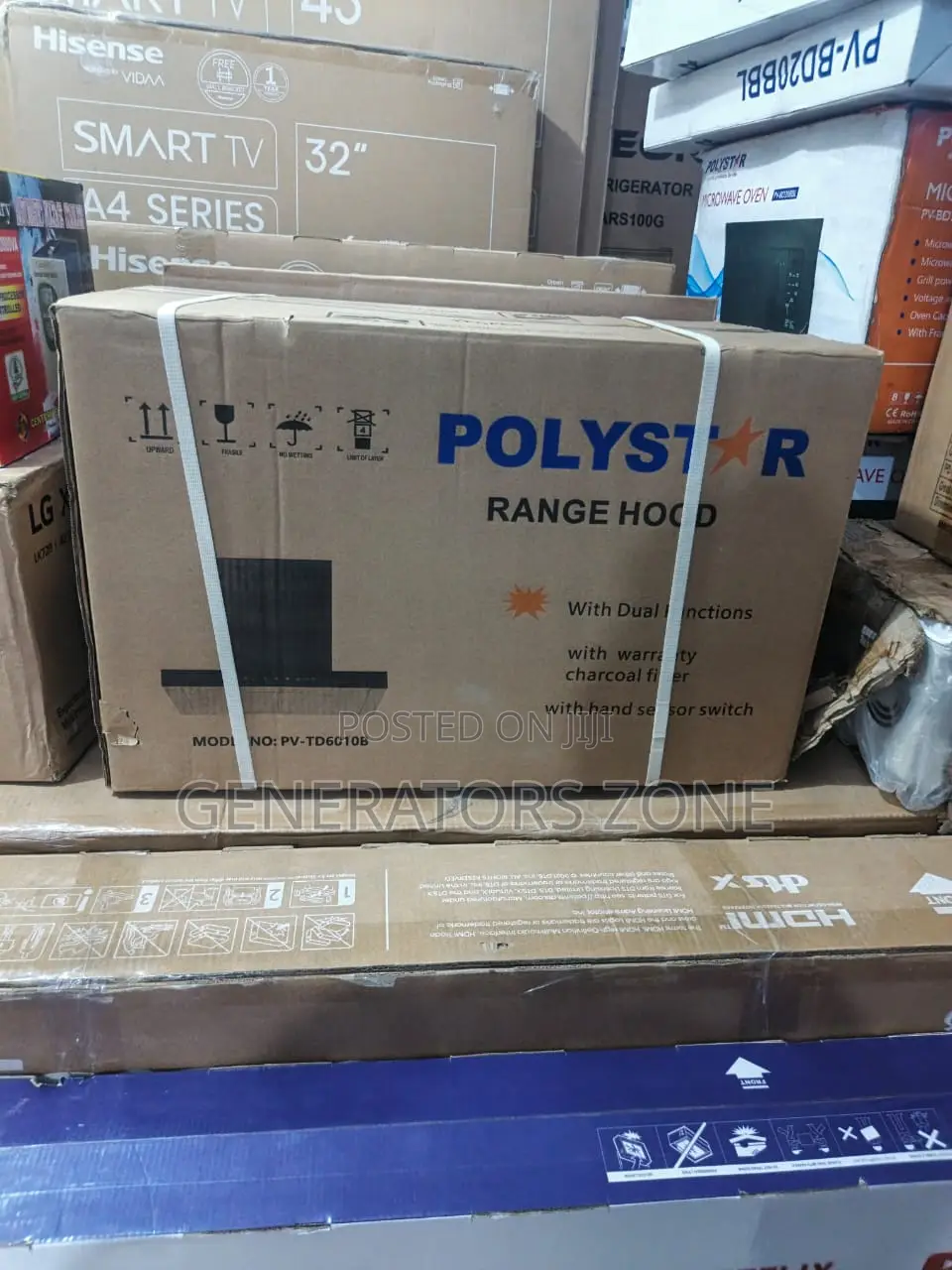 Original Polystar Wall Mounted Hood Pv-Td6010b