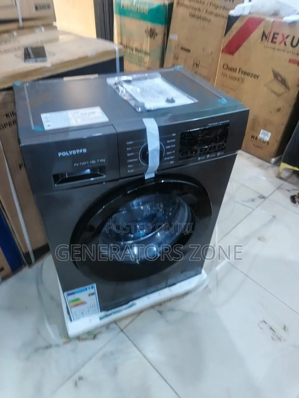 7kg Front Load Automatic Washer Pv-Twf7-1g Polystar
