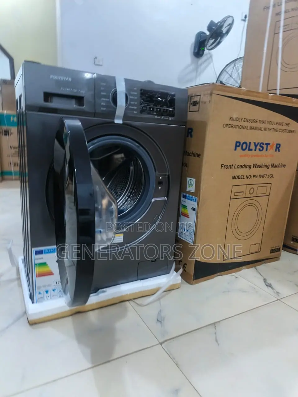 Polystar Pv-Twf7-1g 7kg Automatic Laundry Machine