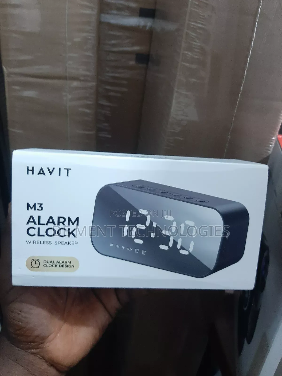 Havit M3 Alarm Clock Wireless Speaker