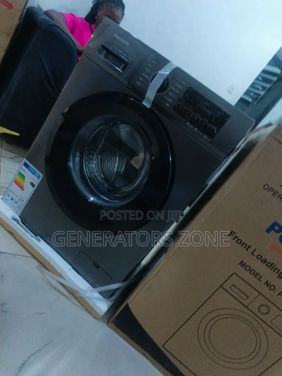 Pv-Twf7-1g Polystar Front Load 7kg Laundry Washer