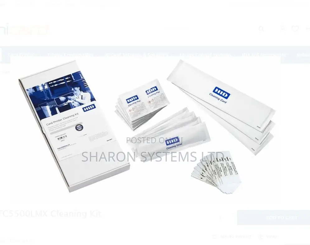 Fargo Cleaning Kit for Dtc1250e, Dtc4500e, Hdp5000 and More