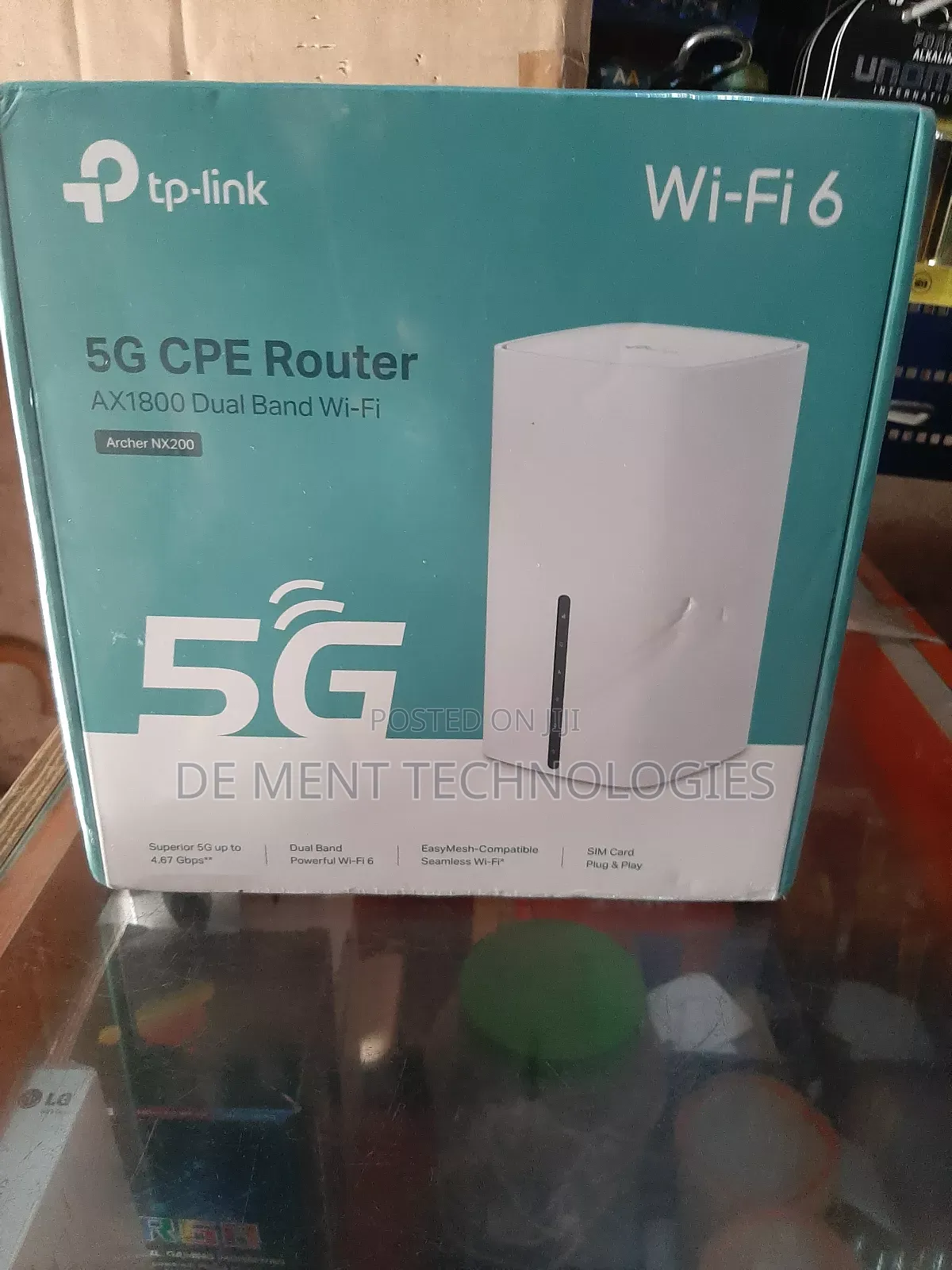 Tp-Link Archer Nx200 5g Cpe Ax1800 Dual Band Wifi Router