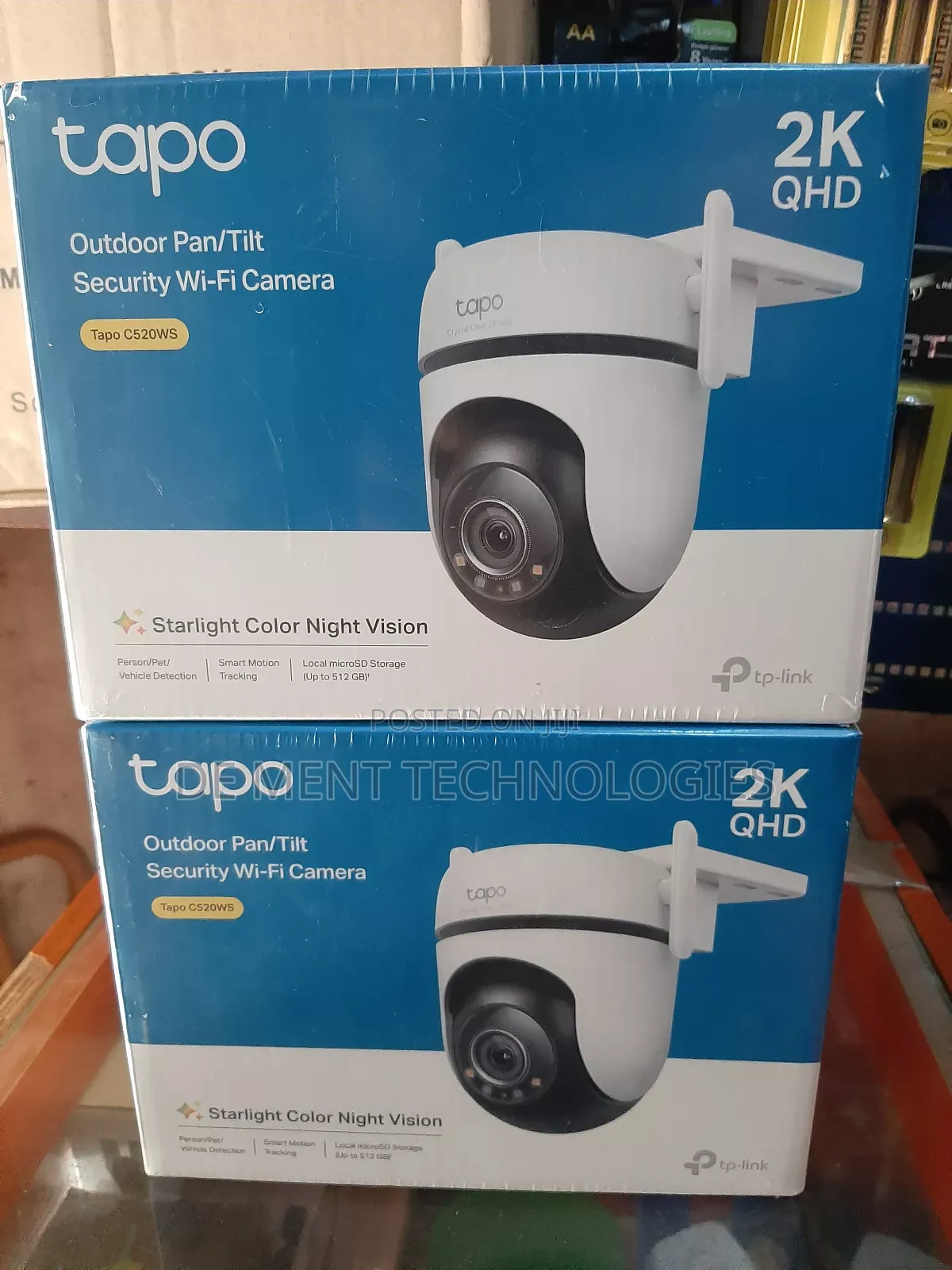 Tp-Link Tapo C520ws Outdoor Pan/Tilt Security Wi-Fi Camera