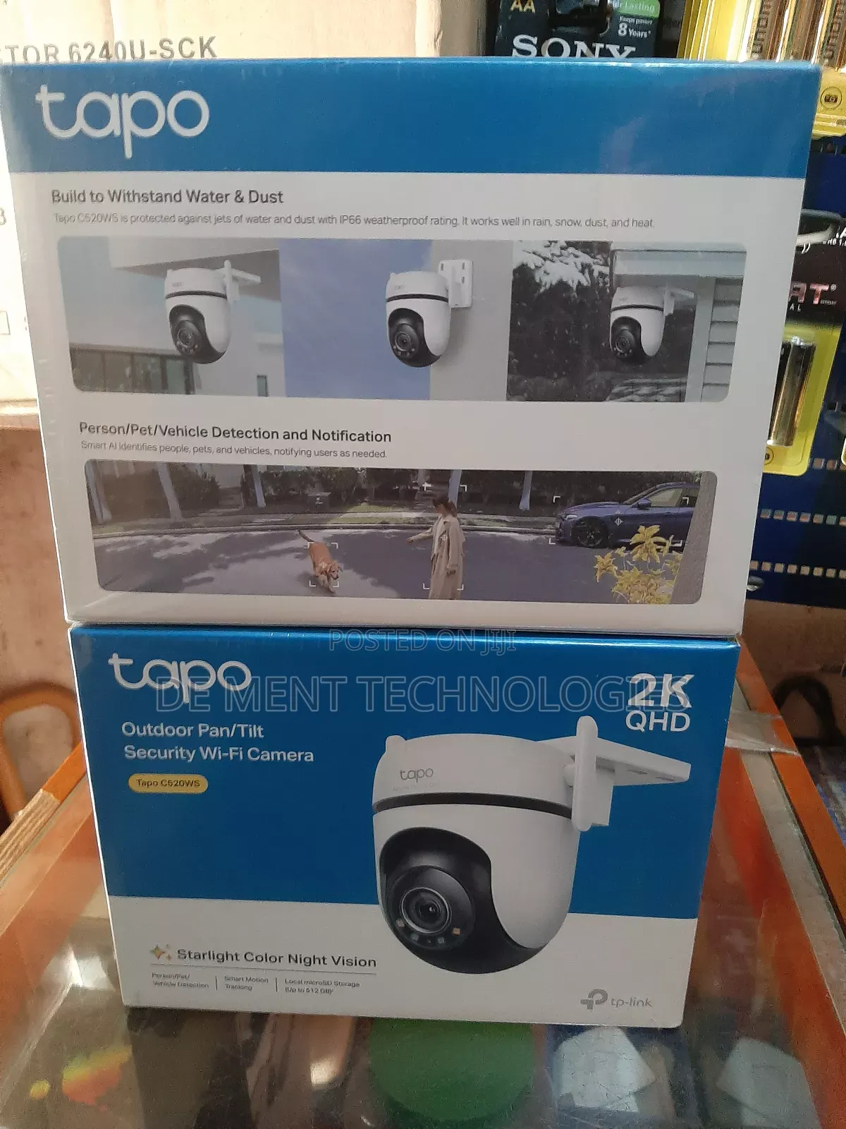 Tp-Link Tapo C520ws Outdoor Pan/Tilt Security Wi-Fi Camera