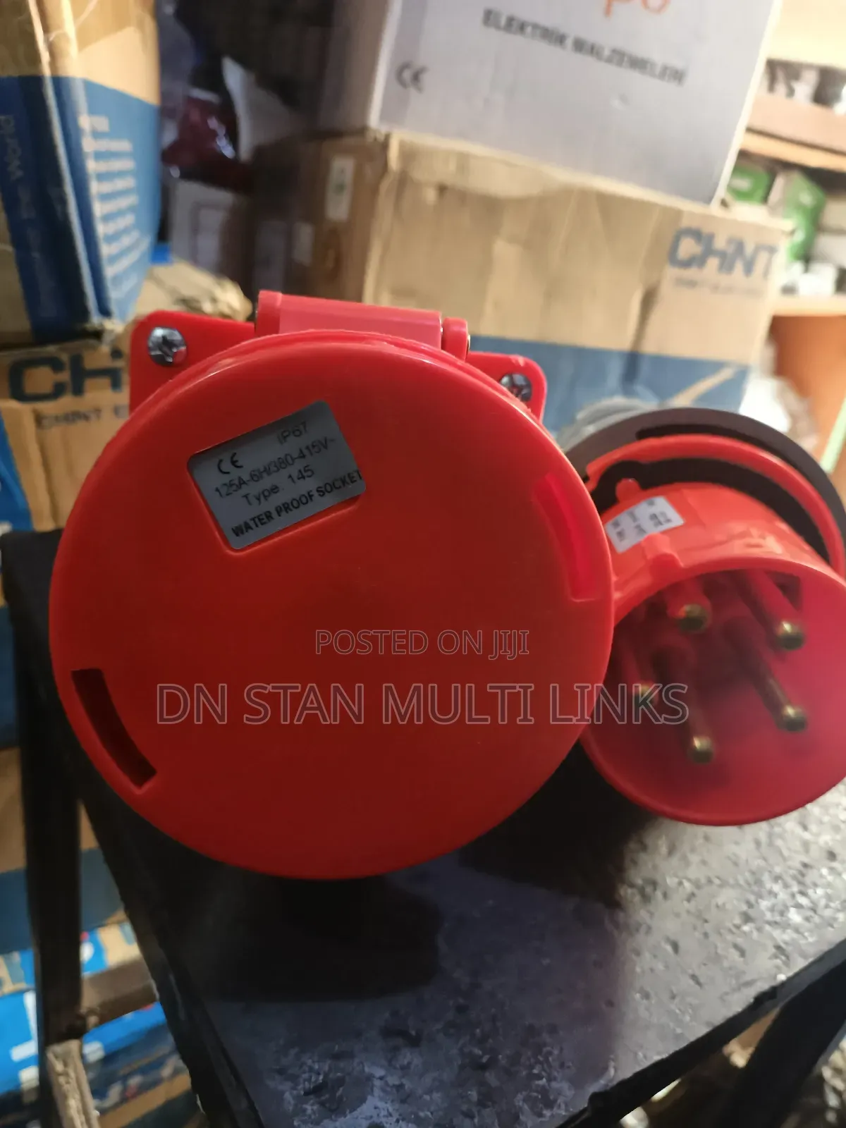 125amps 5pin Male and Female Industrial Plug