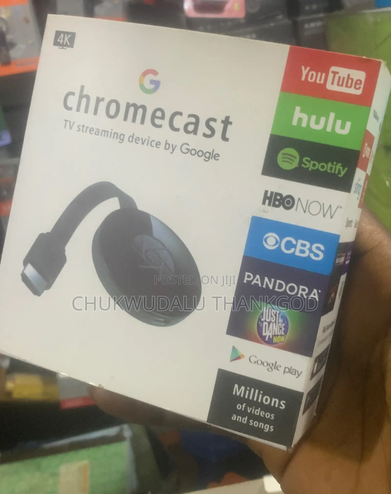 Chromecast Tv Streaming Device By Google