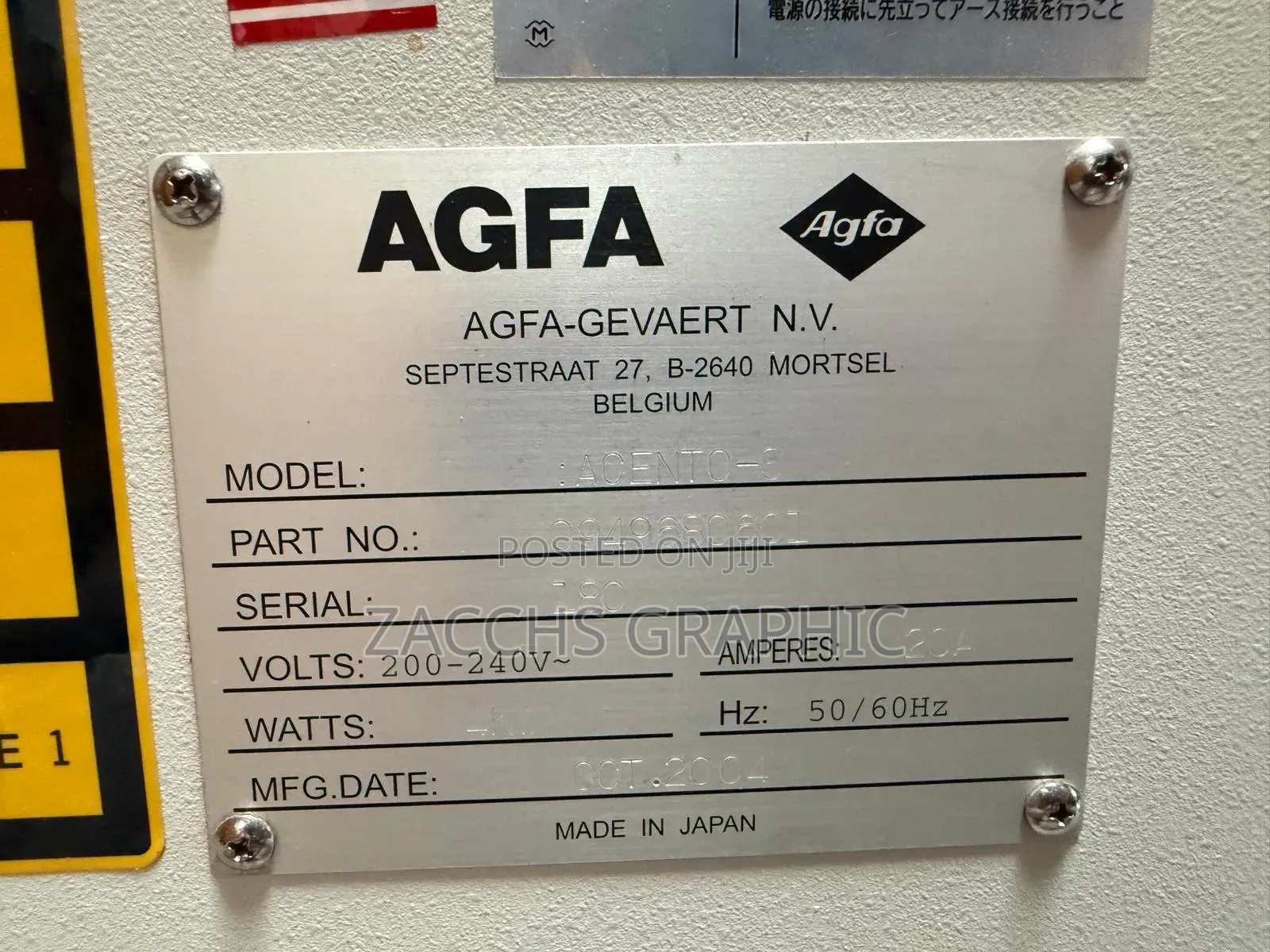 Computer To Plate, Ctp, Agfa Acento Ii S