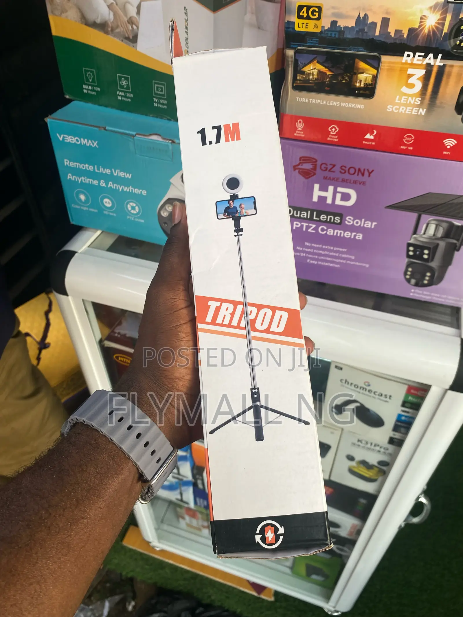 Selfie Stick Phone Stand Holder Tripod Bluetooth Remote Mini Tripod