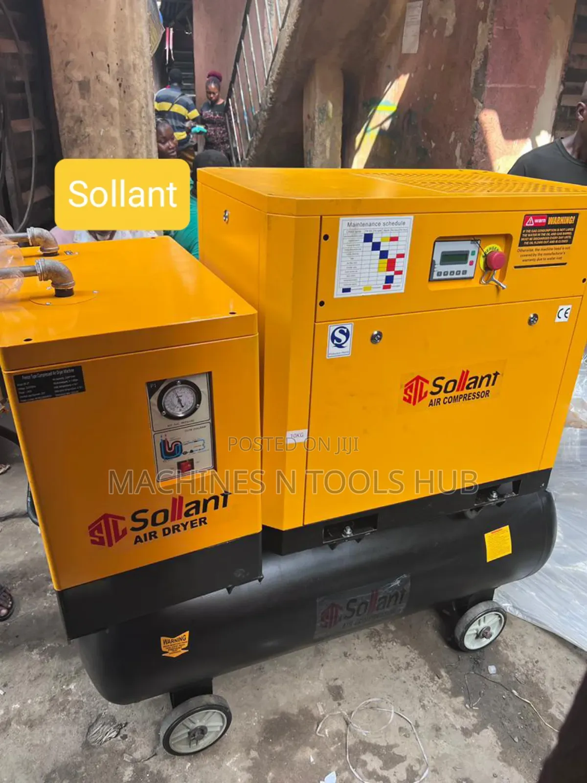 Sollant Sp-Ida Screw Air Compressor 10hp